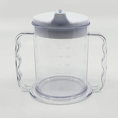 Mug with Lid & Handles - Single