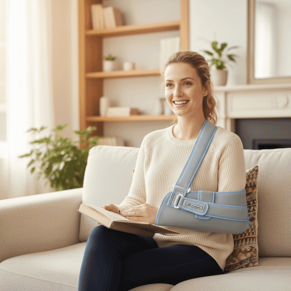 multi arm sling in use