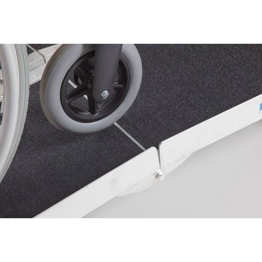 Multifold Economy Wheelchair Ramps with Grip Surface