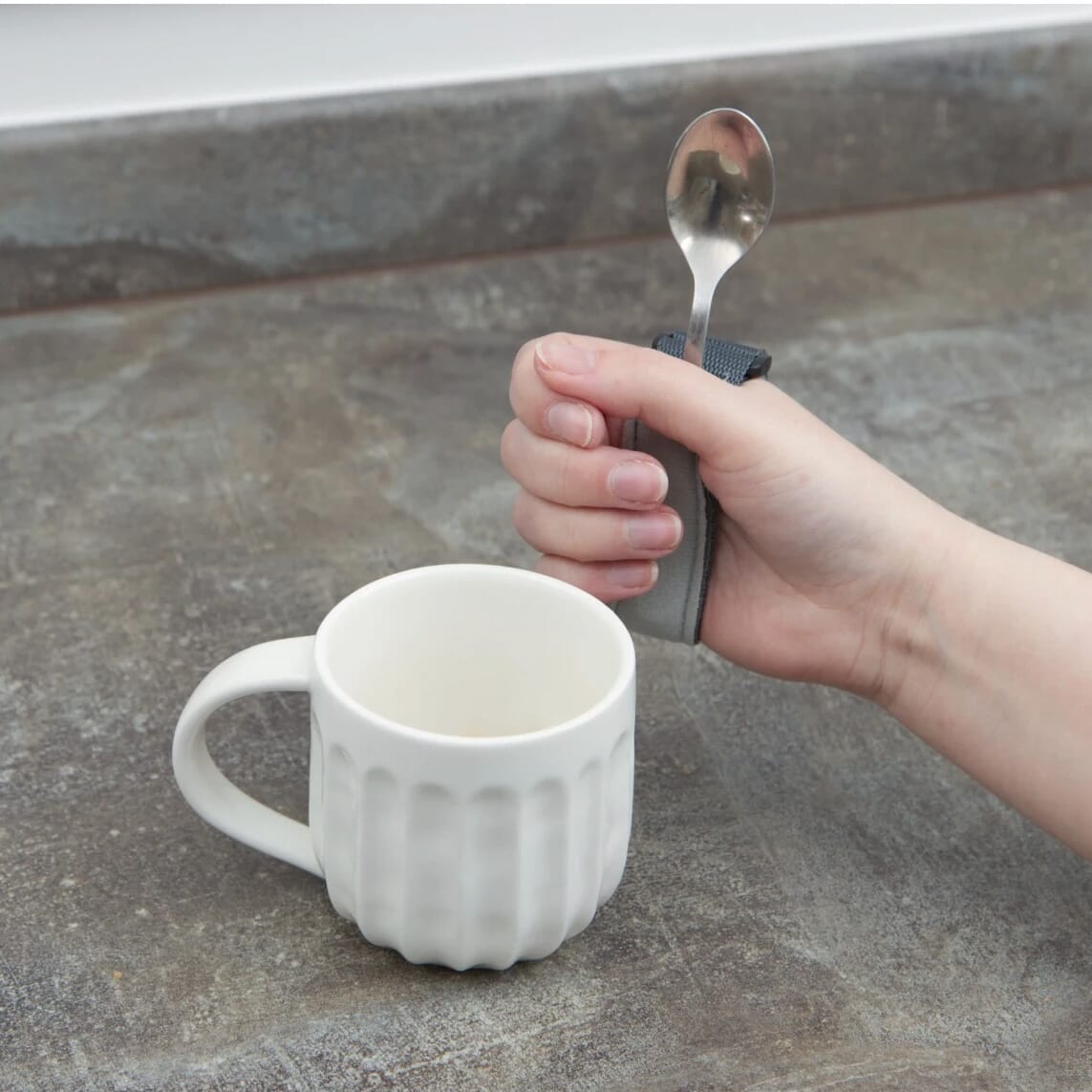 multi holder with a spoon