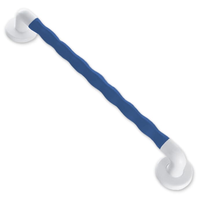 natural grip plastic grab rail blue 60cm