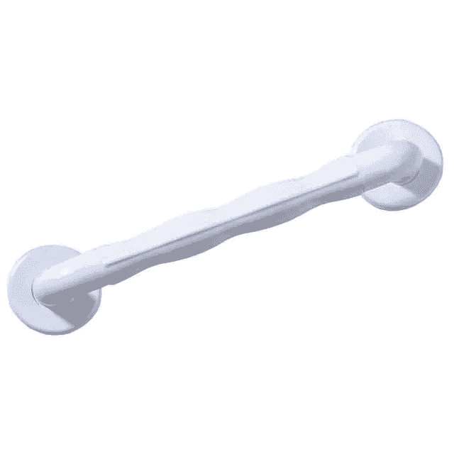 Natural Grip Plastic Grab Rail White 30cm from Essential Aids