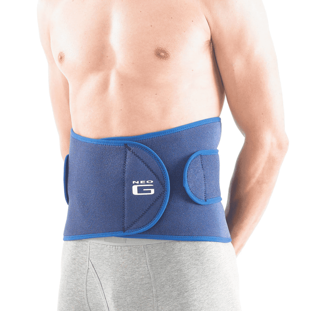 neo g back brace with stays front