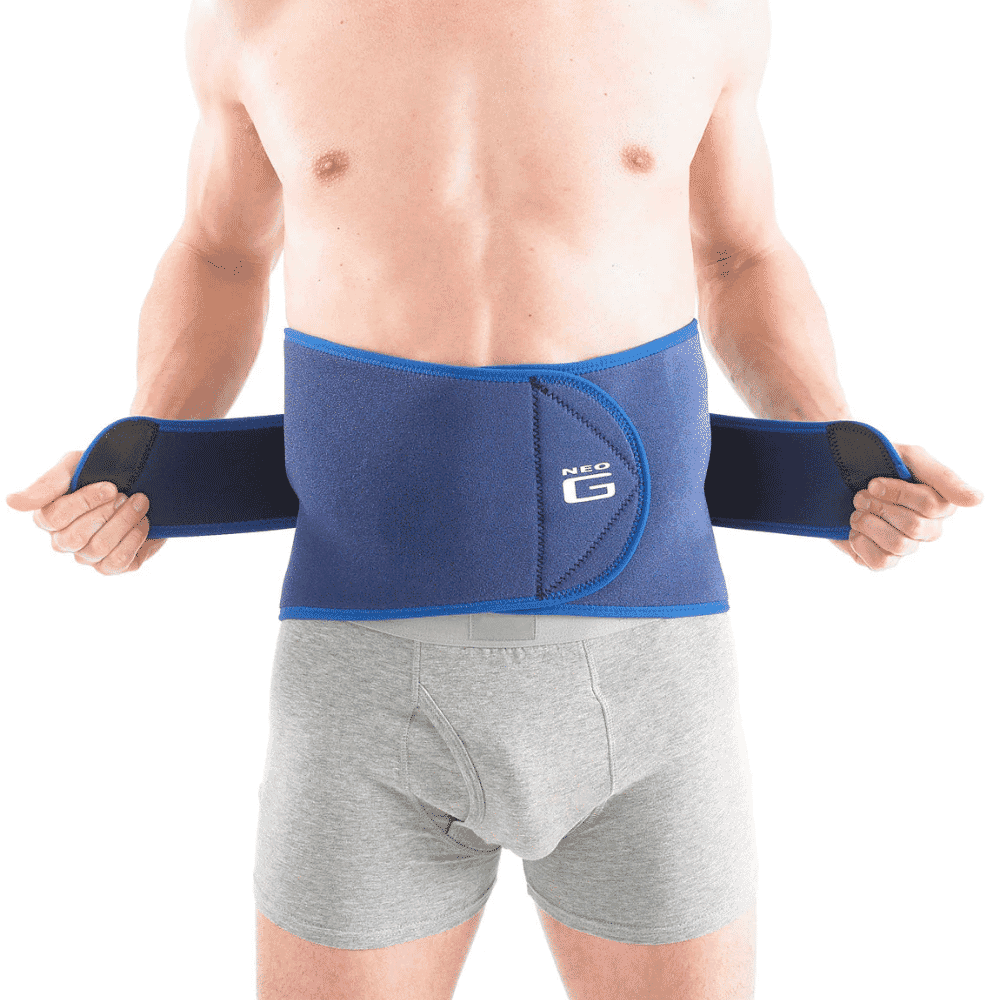 neo g back brace with stays straps