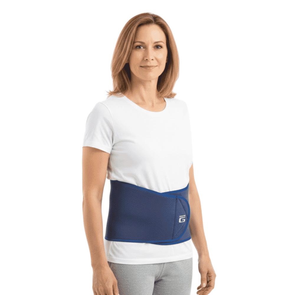 neo g back support female front