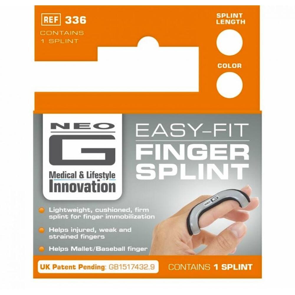 View Neo G Easy Fit Finger Splint X Large information
