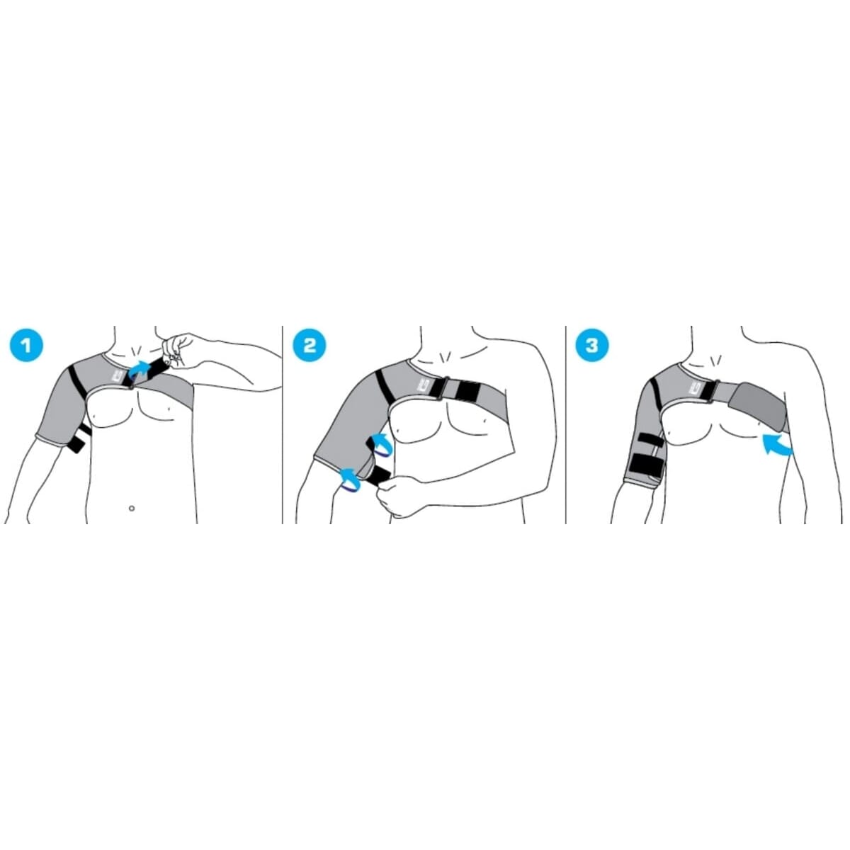 neo g shoulder support diagrams