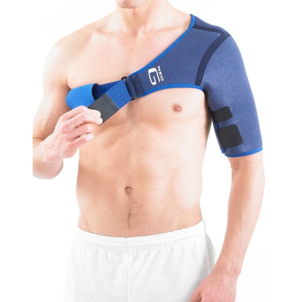 neo g shoulder support front