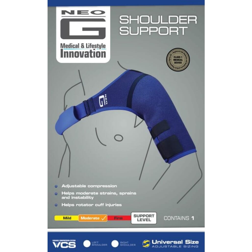 neo g shoulder support package