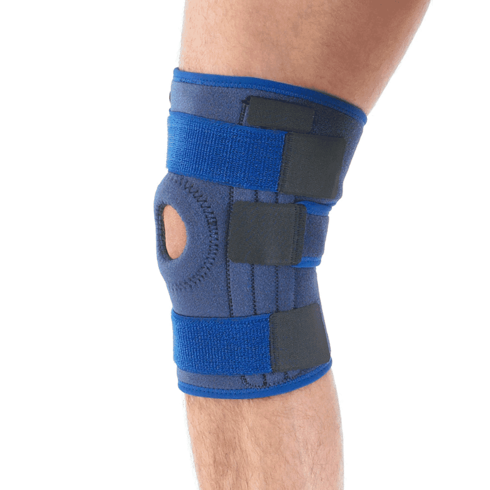 neo g stabilised open knee support straps