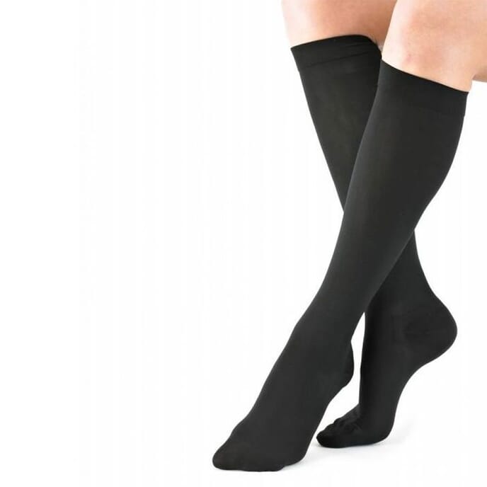 neo g travel _ flight compression socks   black 