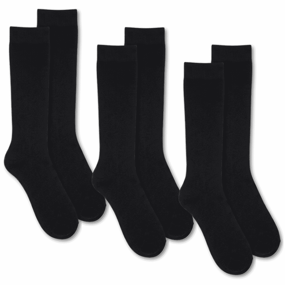 neo g travel compression socks black 3 pairs