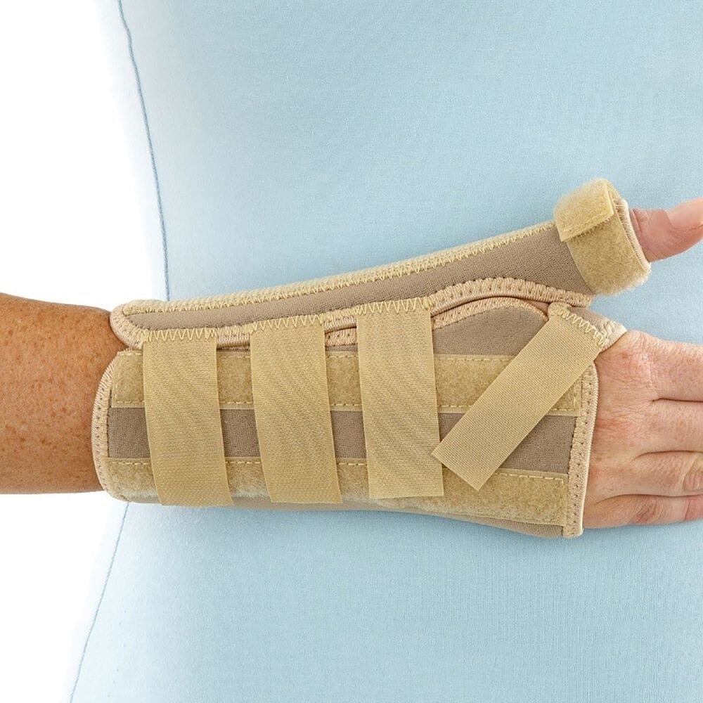 Neoprene Wrist and Thumb Brace - Large Left - X Small Right from ...