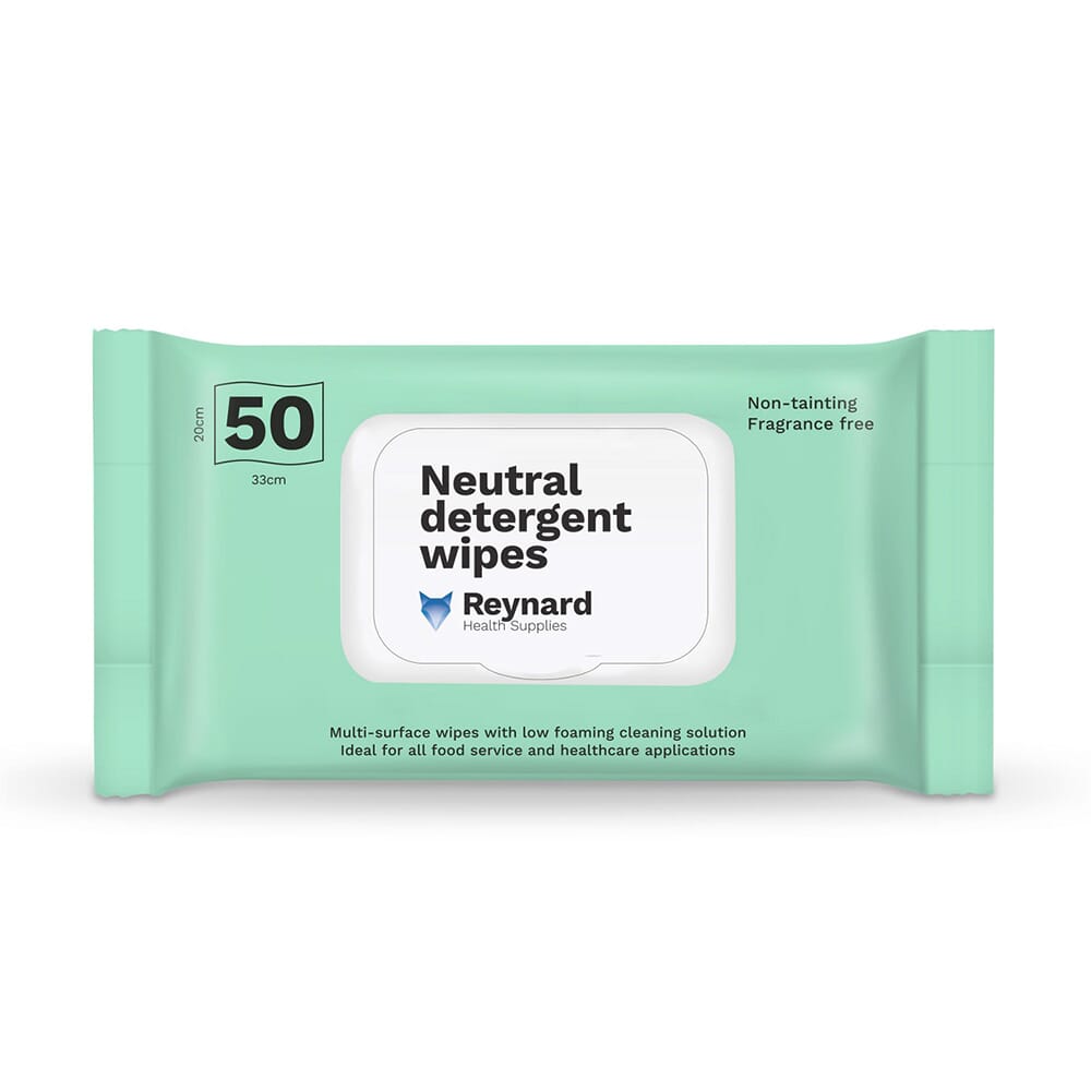 Neutral Detergent Wipes