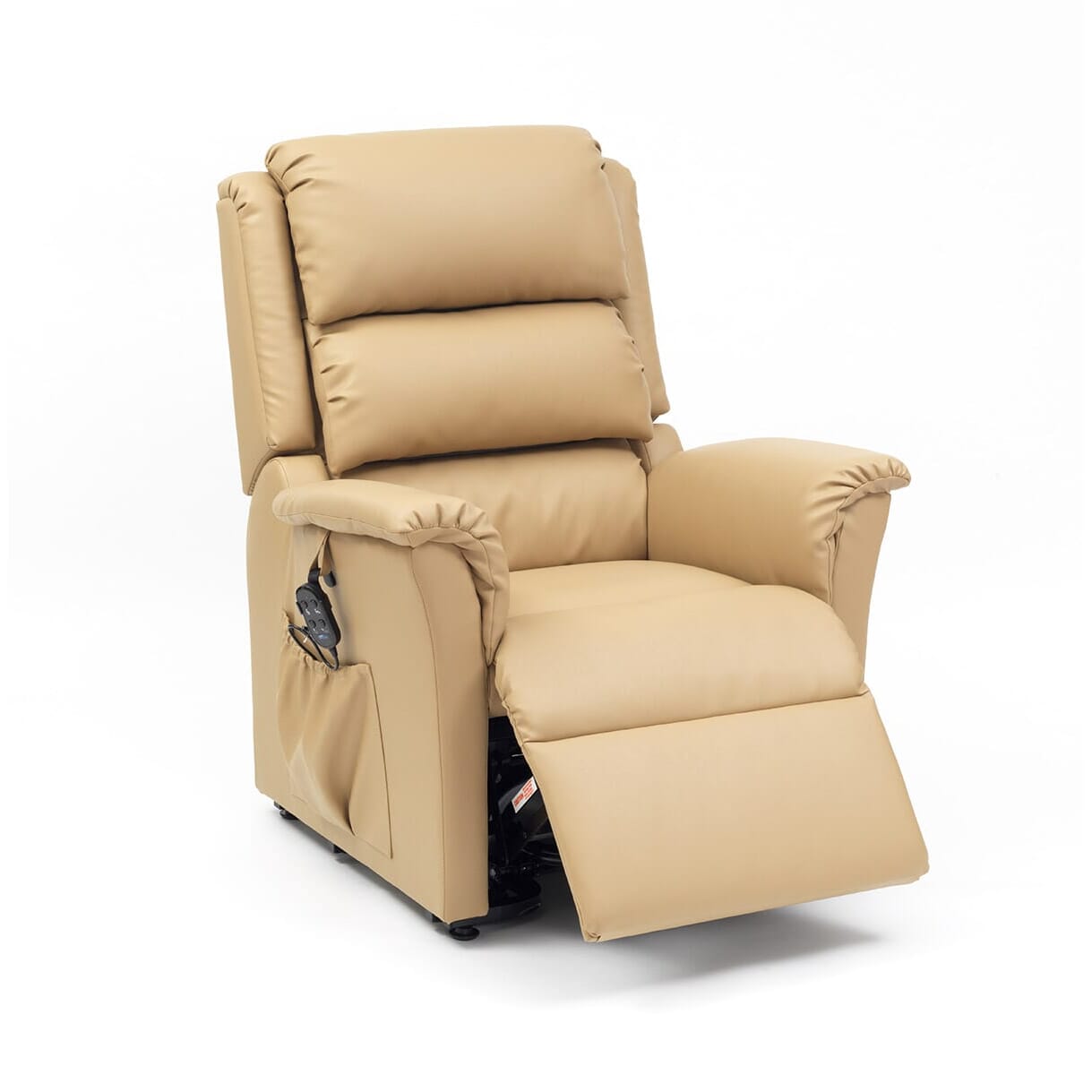 nevada dual motor riser recliner chair cobblestone legrest partly up
