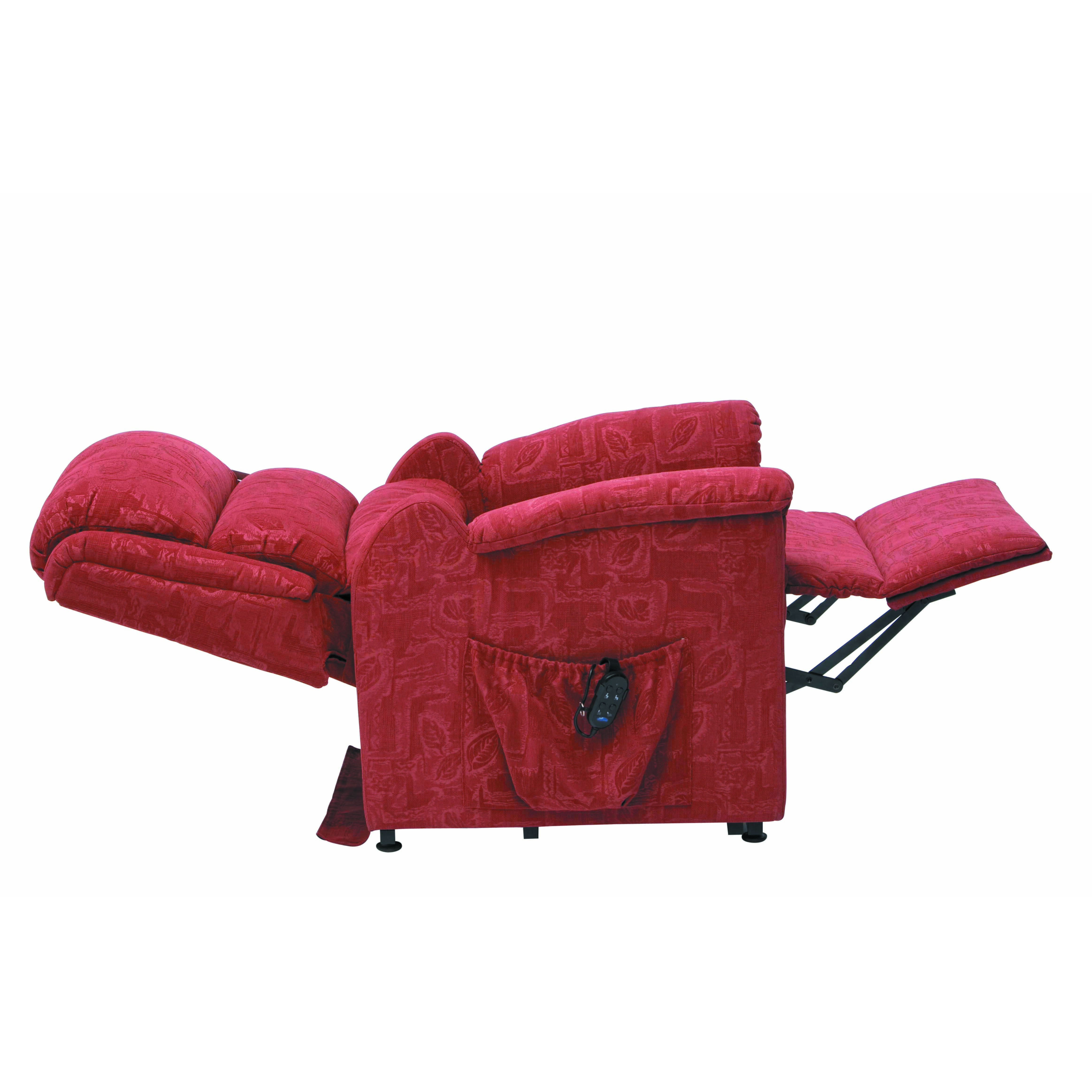 nevada dual motor riser recliner chair nevada dual motor riser recliner chair terracotta fabric 2