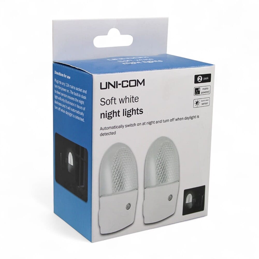 night light pack of 2 box