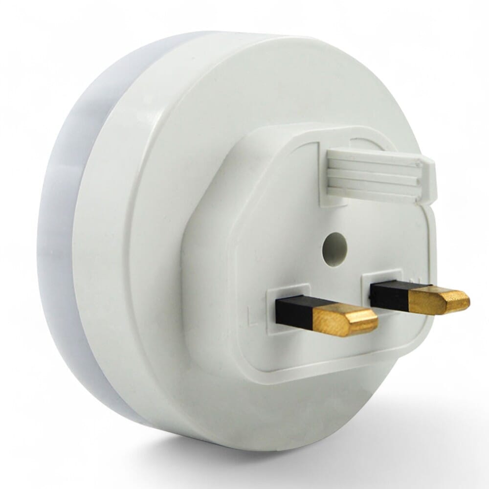 night light with usb charger back