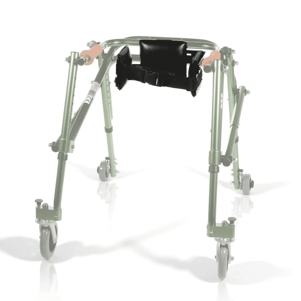 nimbo posture walker pelvic stabiliser on walker