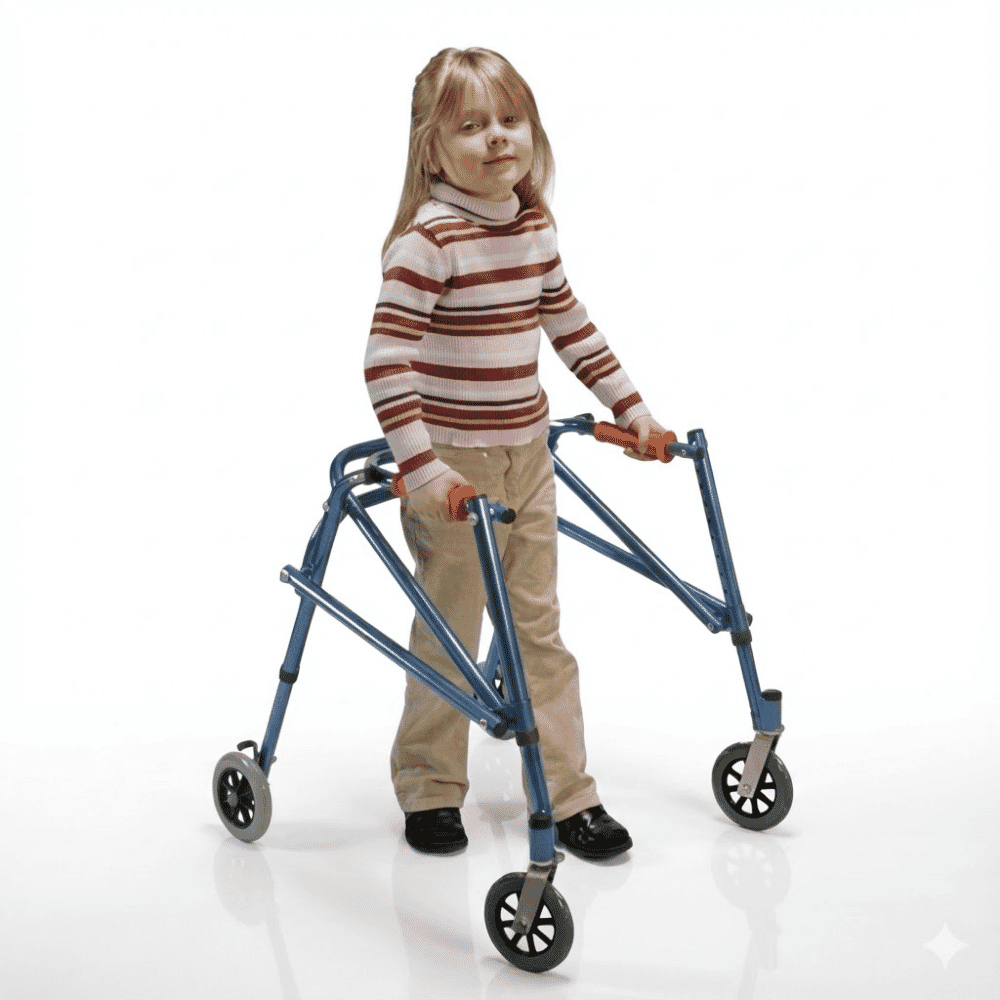 nimbo posture walker small blue in use