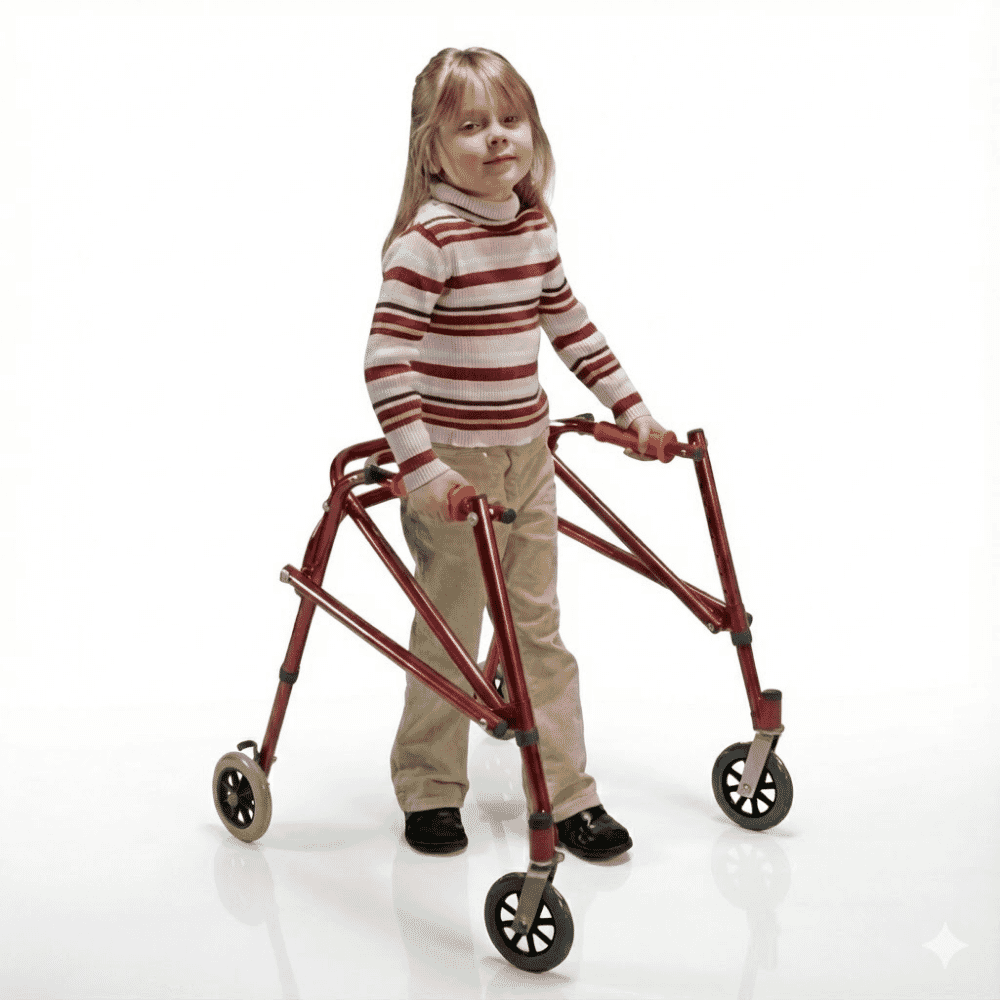 nimbo posture walker small red in use