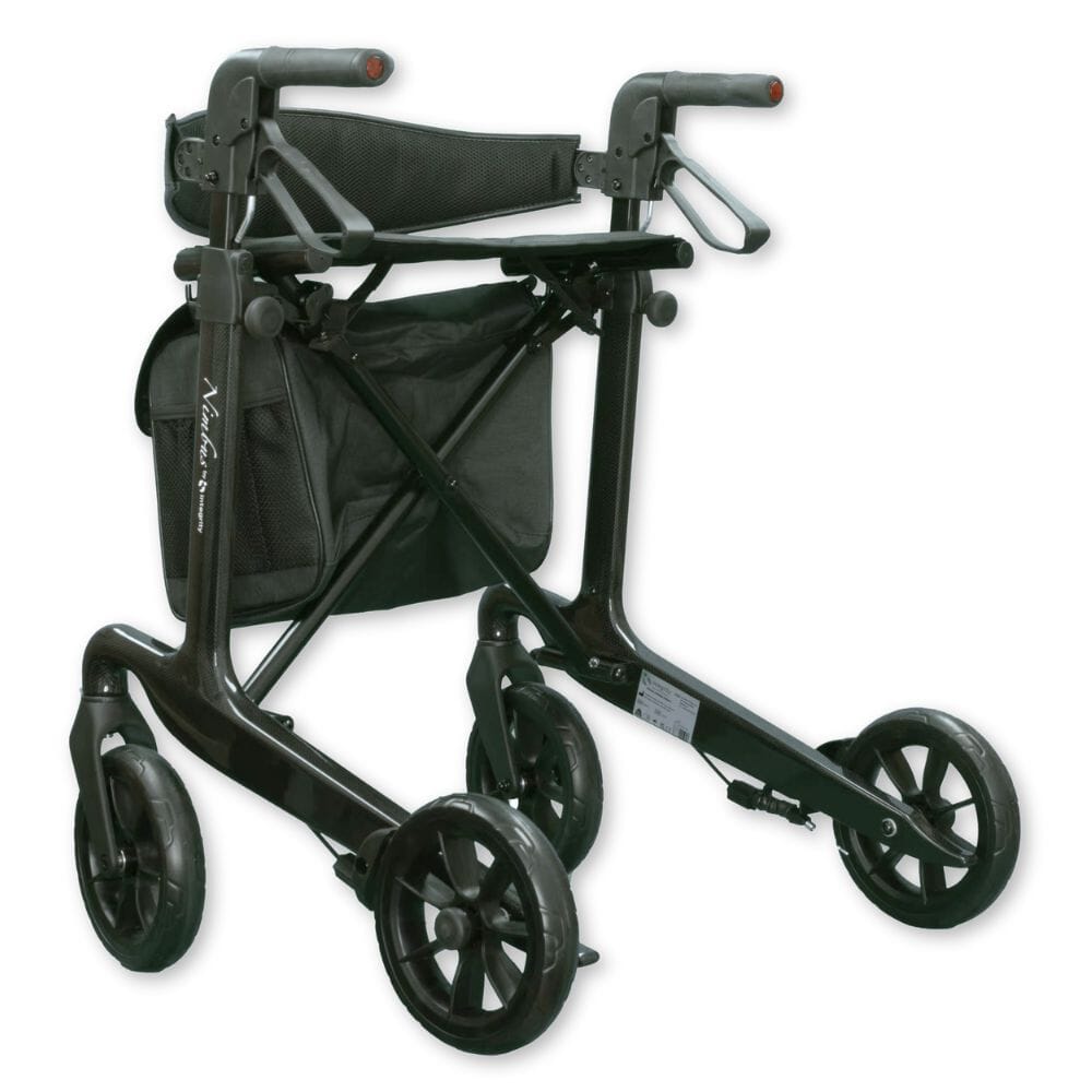 nimbus carbon fibre rollator back