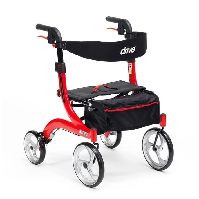 nitro rollator red