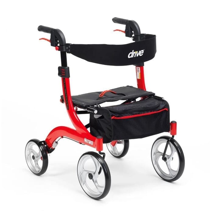 nitro rollator red