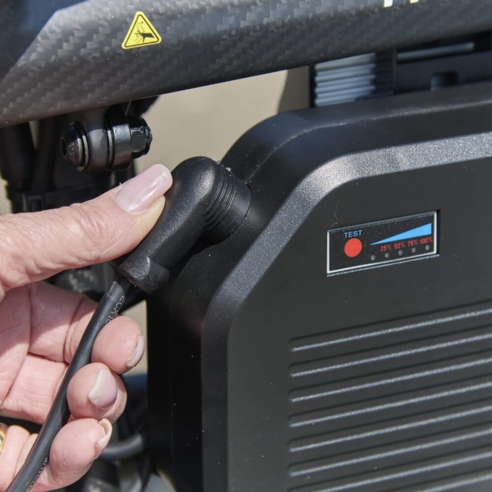 nitron carbon fibre electric wheelchair charger