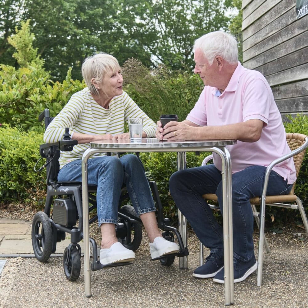 nitron carbon fibre electric wheelchair lifestyle