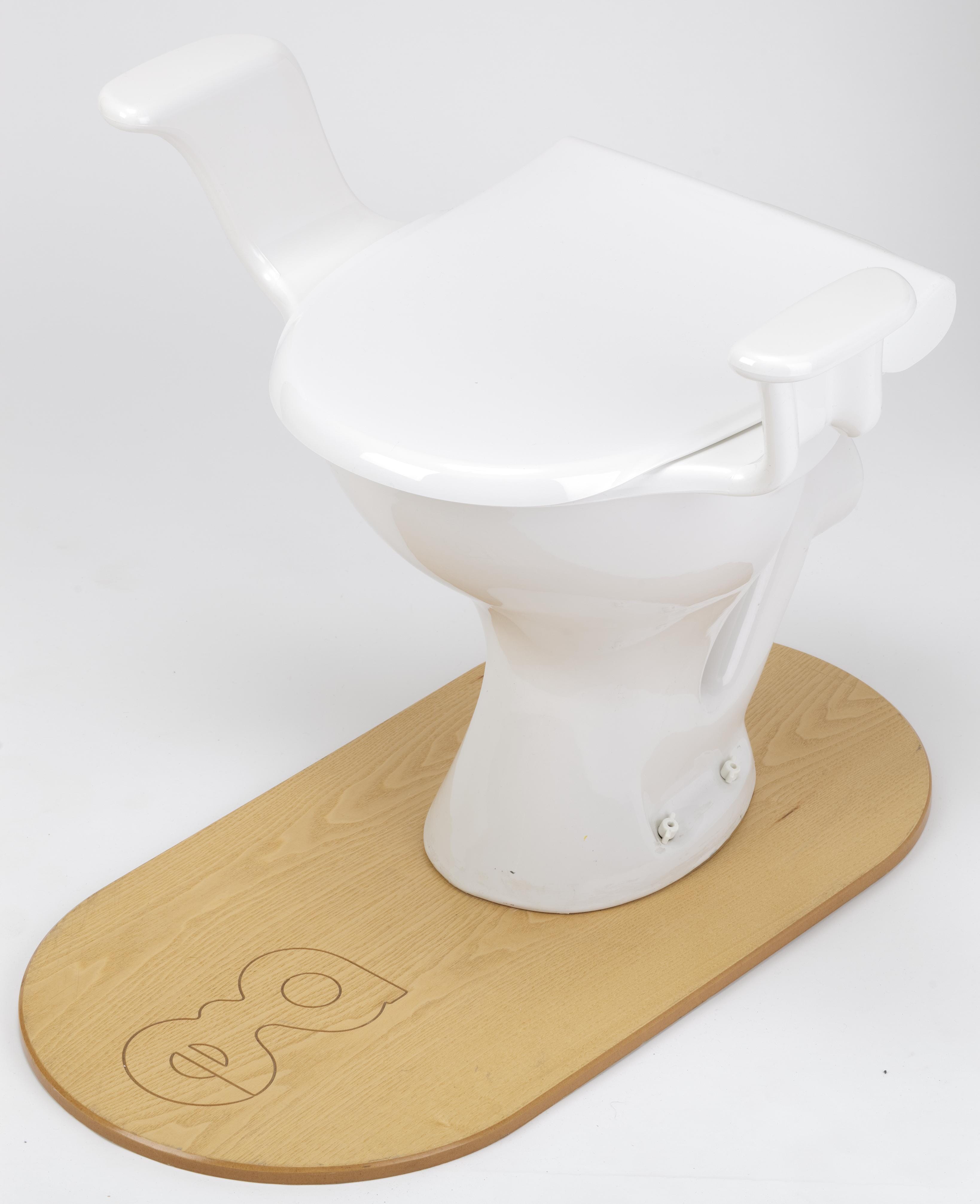 Nobi Family ABS Plastic Toilet Seat with Arms