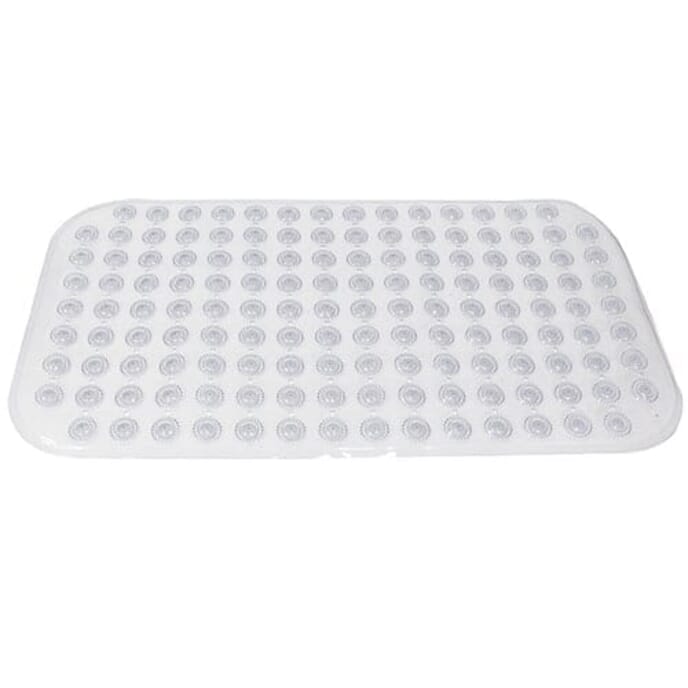 non slip bath mat white