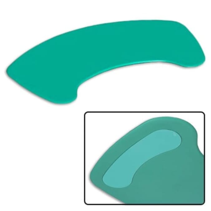 non slip curve transfer board detail