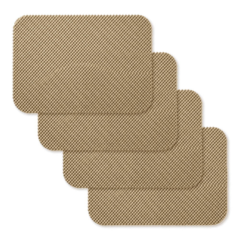 non slip tablemat almond pack of 4