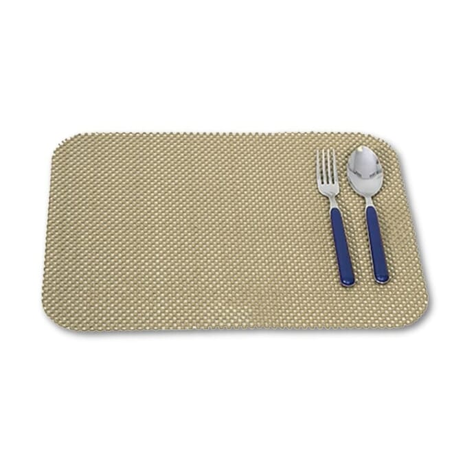 non slip tablemat almond
