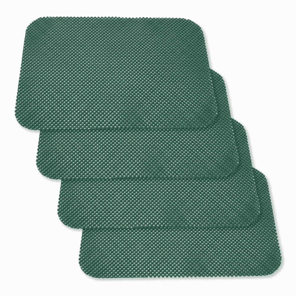 non slip tablemat forest green pack of 4