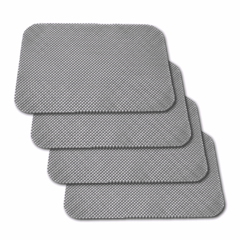 non slip tablemat grey pack of 4