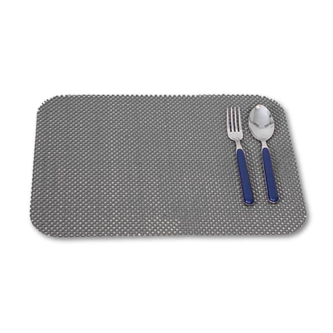 non slip tablemat grey