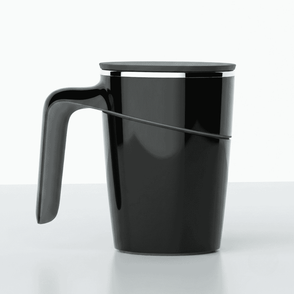 non tip vacuum cup black single
