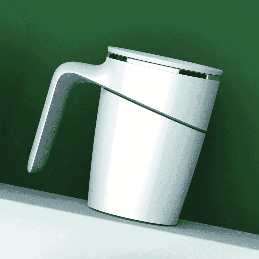 non tip vacuum cup white