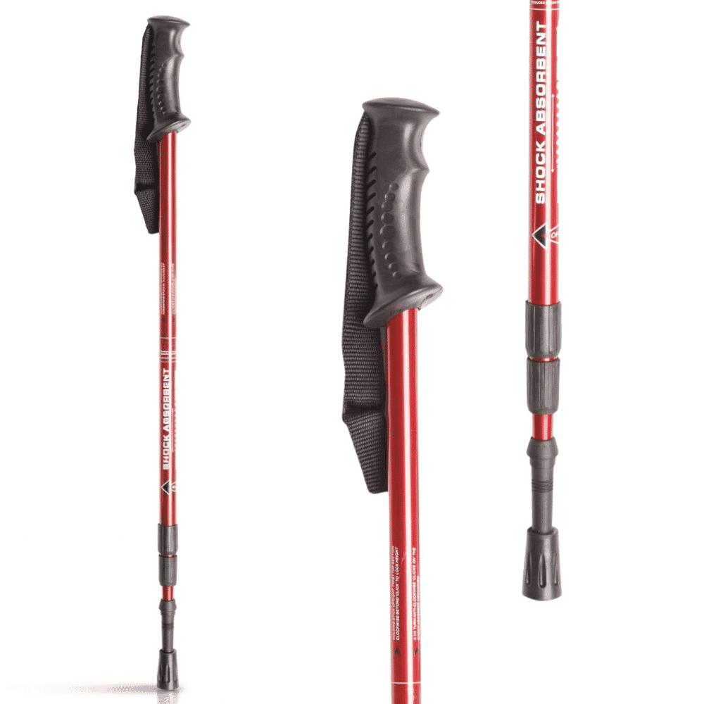 Nordic Walking Stick Red