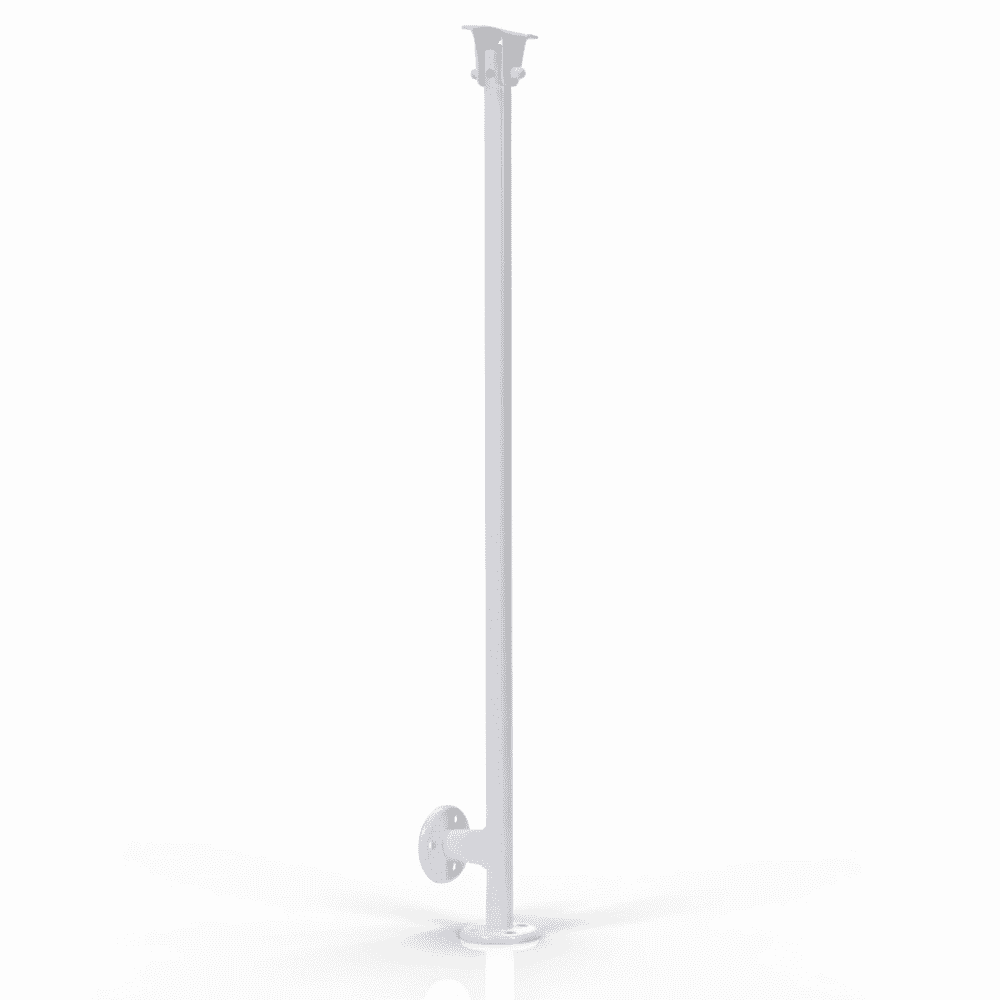 norfolk stair rail support 2 flanges