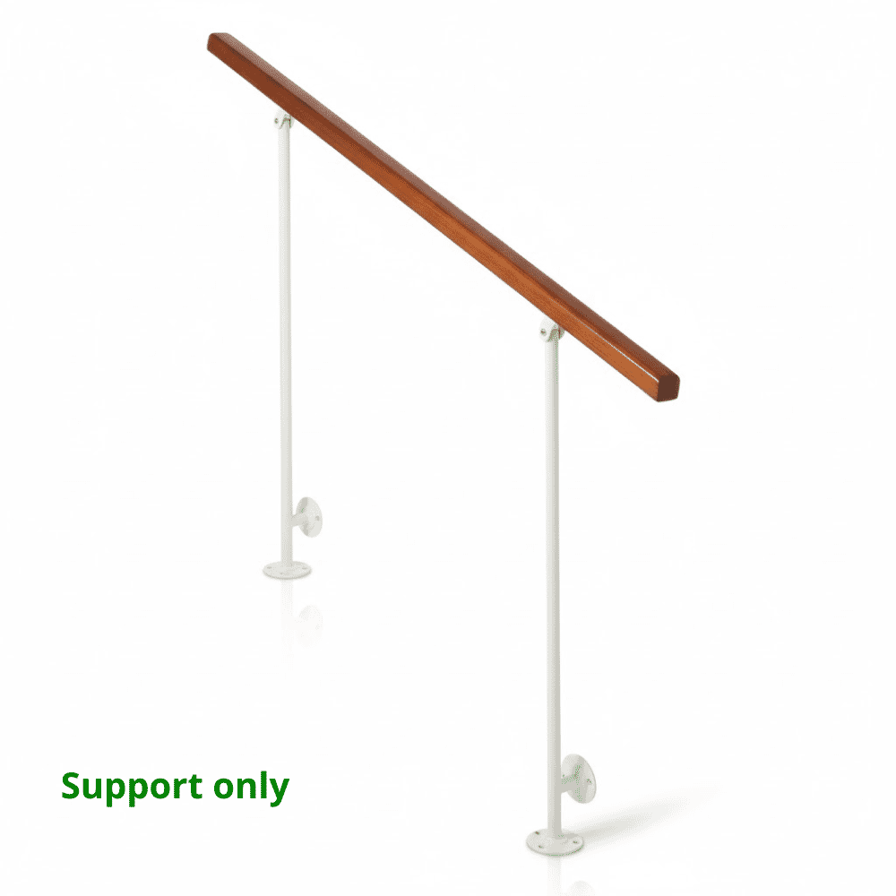 norfolk stair rail support with rail