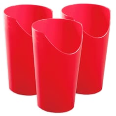 Nosey Cup - Red Pack of 3