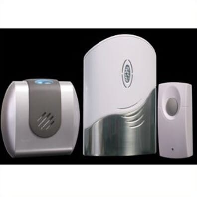 Wireless Light and Vibration Door Bell - Twin Pack