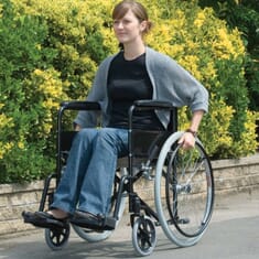 Folding Wheelchair - Self Propelled