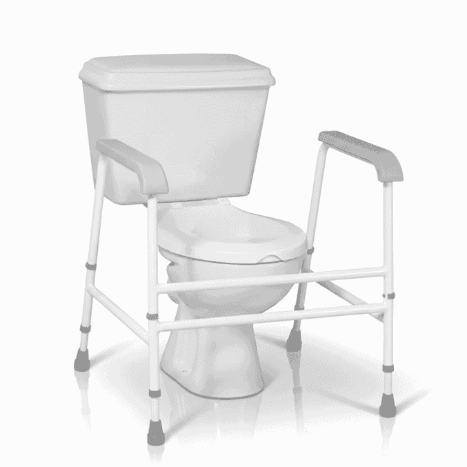 nuvo extra wide toilet frame