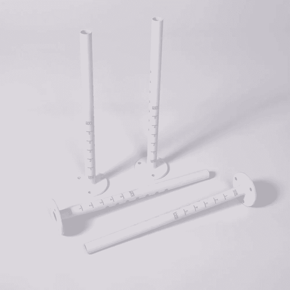 nuvo petite childrens toilet frame floor fixing kit on side