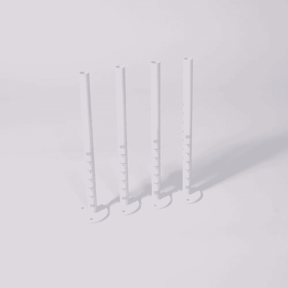 nuvo petite childrens toilet frame floor fixing kit pack of 4