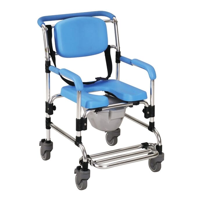 ocean wheeled shower commode chair1